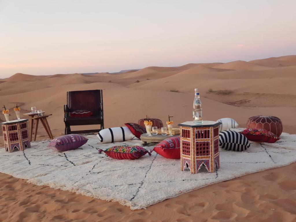 Lemnaouar Erg Camp Otel Merzouga Dış mekan fotoğraf