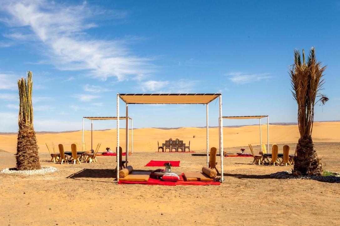 Lemnaouar Erg Camp Otel Merzouga Dış mekan fotoğraf